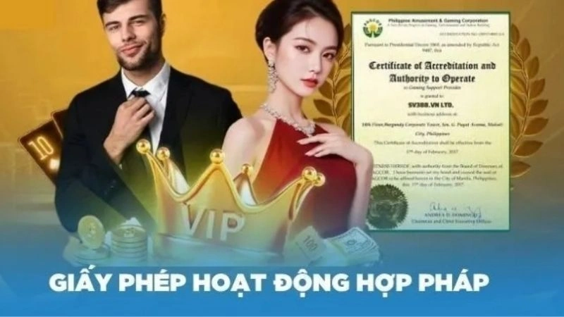 Tính quan trọng của giấy phép hoạt động tại sảnh cược